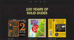 Desktop Screenshot of 100yearsofsoliddudes.com